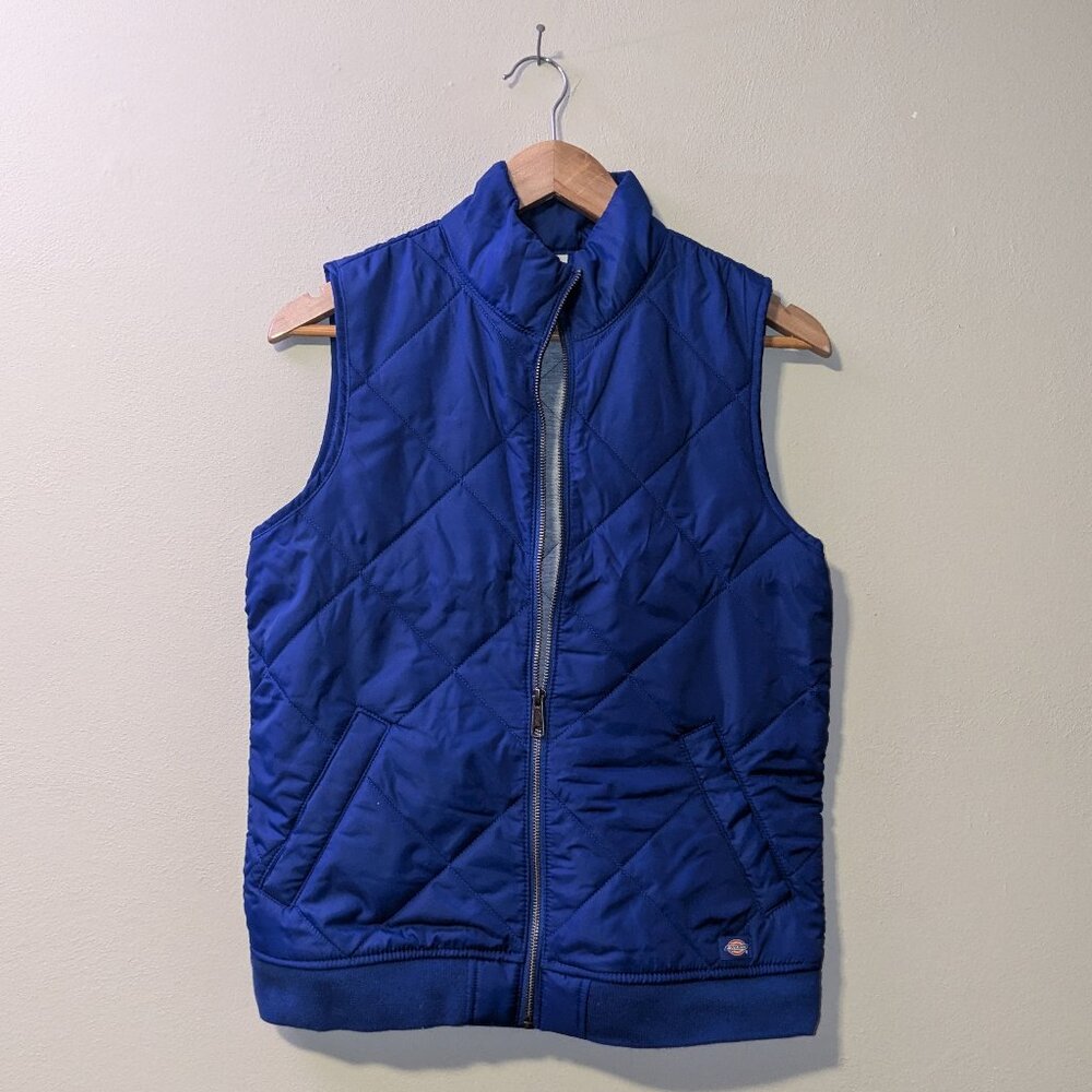 Blue Dickies Quilted Vest